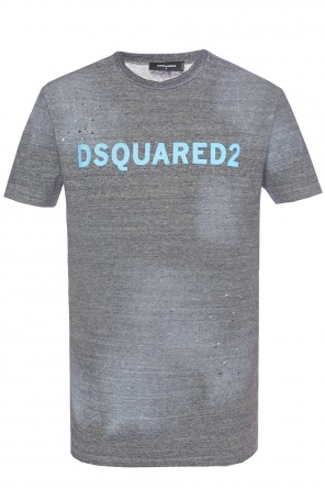 T-shirt with holes, zdjęcie 1 T-shirt with holes od Dsquared2
